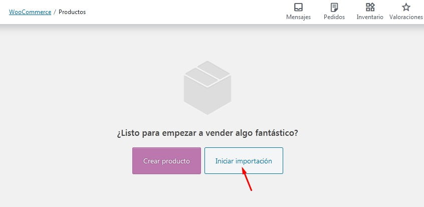 Cómo importar y exportar productos en WooCommerce