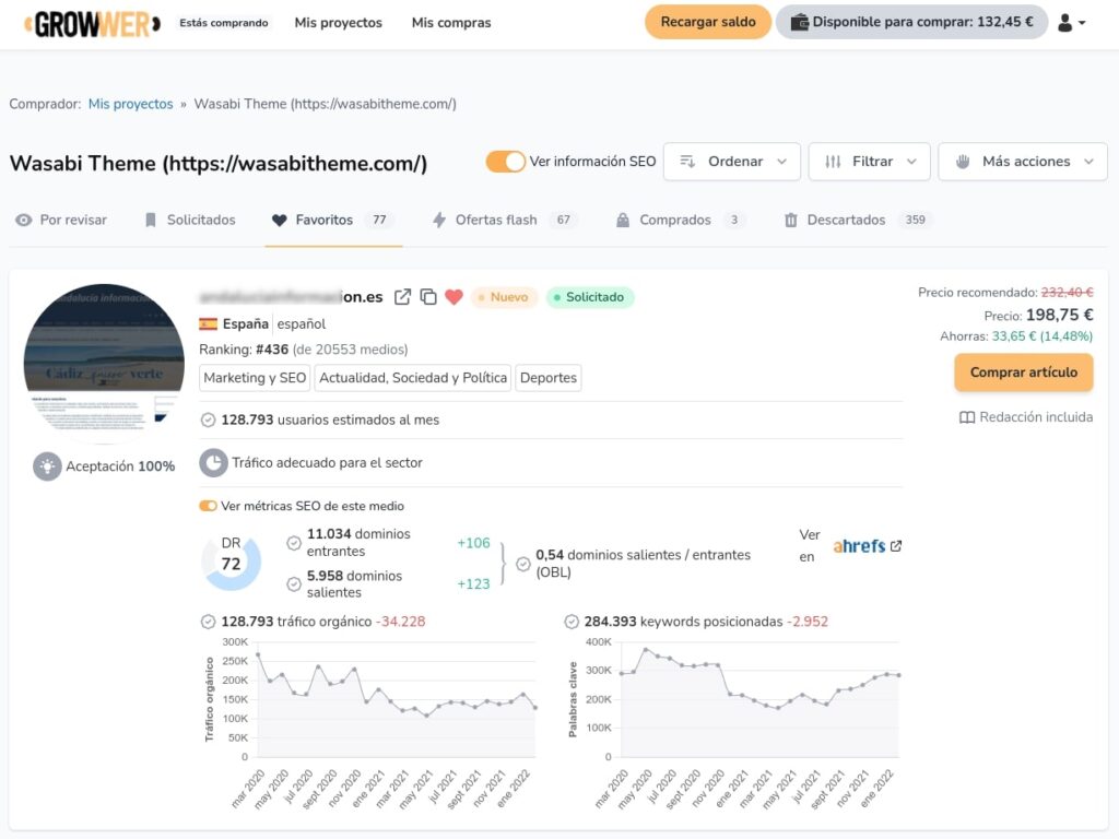 Dónde comprar enlaces para SEO de calidad: Growwer